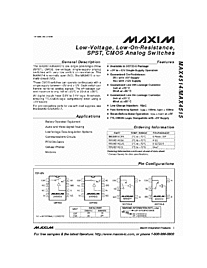 DataSheet MAX4514 pdf